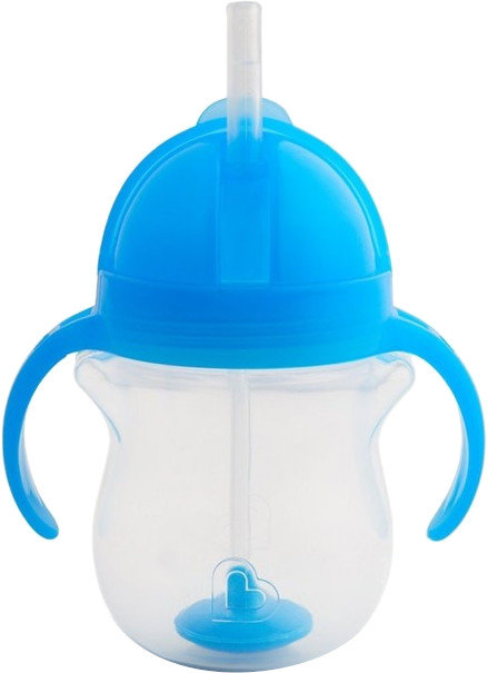 Munchkin Click Lock Tip & Sip Straw Cup (6m+) Blue 207ml