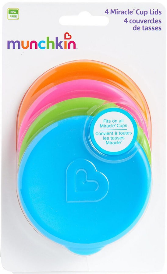 Munchkin Miracle Cup Lids 4τμχ