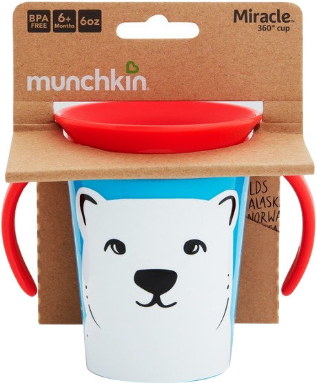 Munchkin Miracle 360 Trainer Cup (6m+) Polar Bear 177ml 