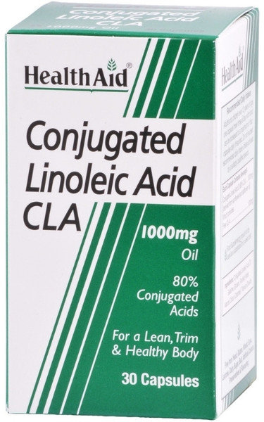 Health Aid CLA Conjugated Linoleic Acid 1000mg 30caps