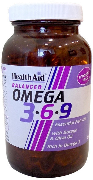 Health Aid Balanced Omega 3-6-9 90caps