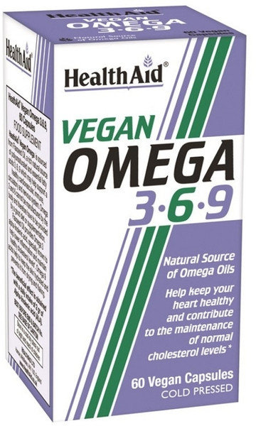 Health Aid Vegan Omega 3-6-9 60vcaps