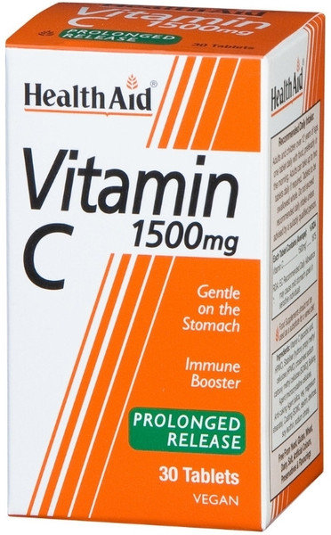 Health Aid Vitamin C 1500mg Prolonged Release 30tabs