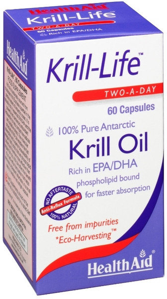 Krill-Life Pure Antarctic Krill Oil (Omega 3) 500mg 60caps Krill-Life Pure Antarctic Krill Oil (Omega 3) 500mg 60caps
