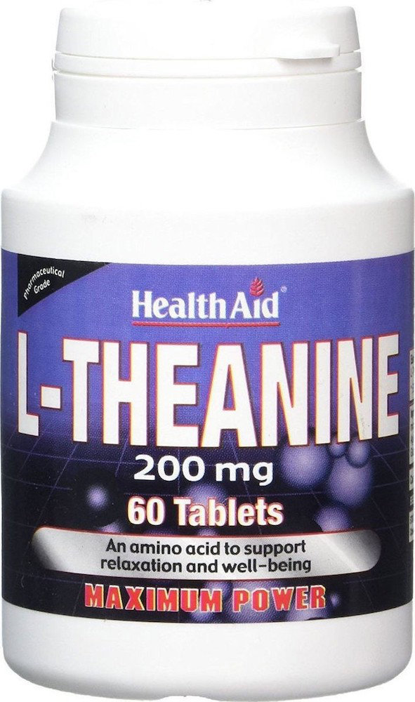 Health Aid L-Theanine 200mg 60tabs