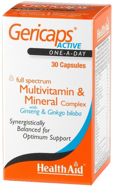 Health Aid Gericaps Active 30caps