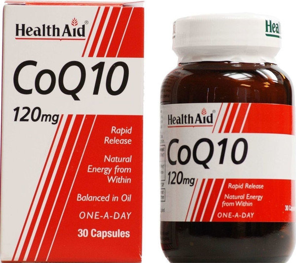 Health Aid CoQ10 120mg 30caps