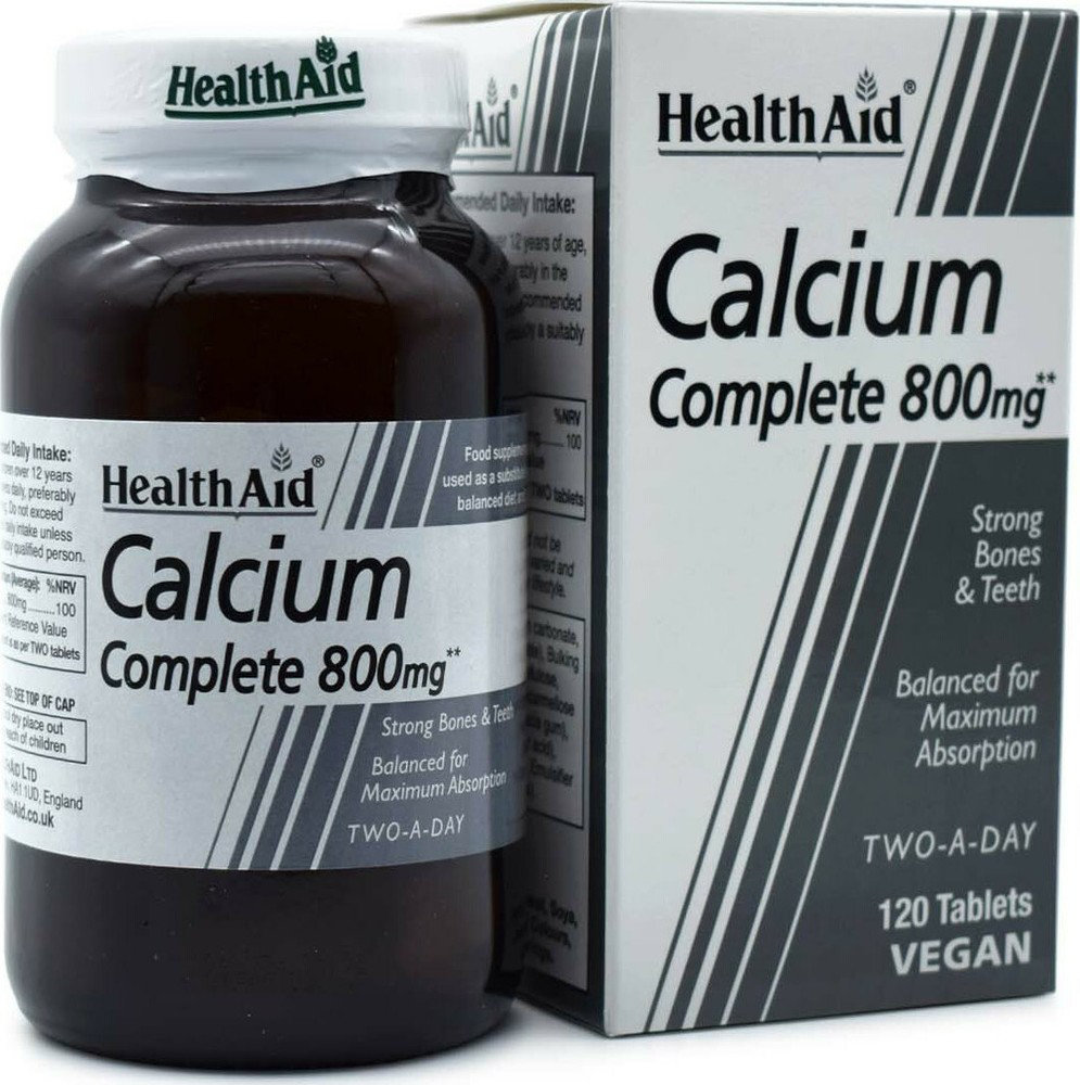 Health Aid Calcium Complete 800mg 120tabs
