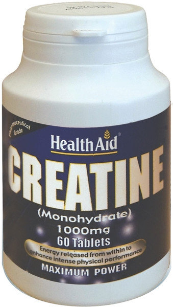 Health Aid Creatine Monohydrate 1000mg 60tabs