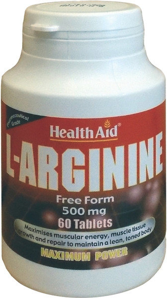 Health Aid L-Arginine 500mg 60tabs