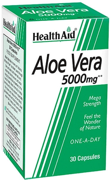 Health Aid Aloe Vera 5000mg 30caps