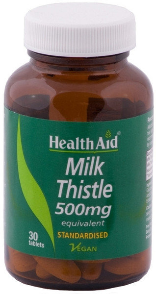 Health Aid Milk Thistle 500mg 30tabs