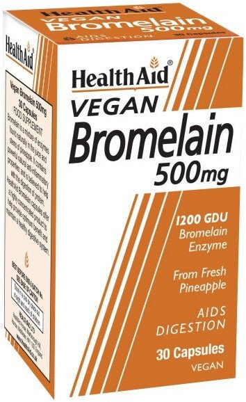 Health Aid Bromelain 500mg 30caps