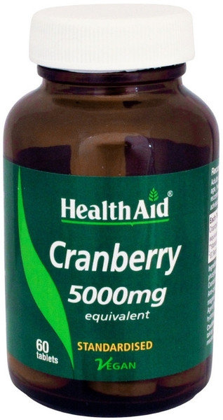 Health Aid Cranberry Extract 5000mg 60tabs 