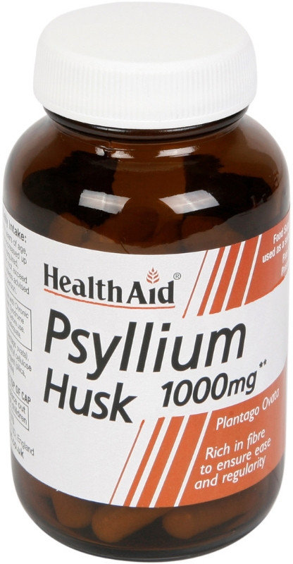 Health Aid Psyllium Husk 1000 mg 60caps