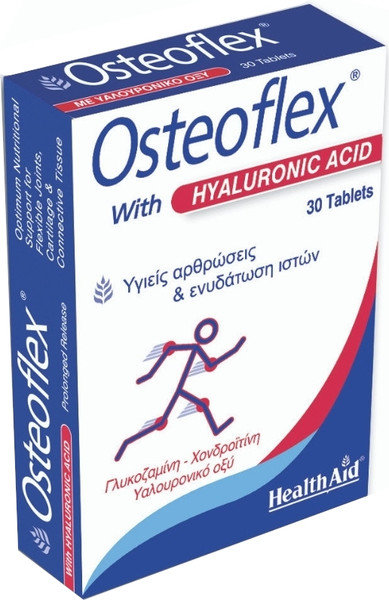 Health Aid Osteoflex with Hyaluronic Acid 30tabs  