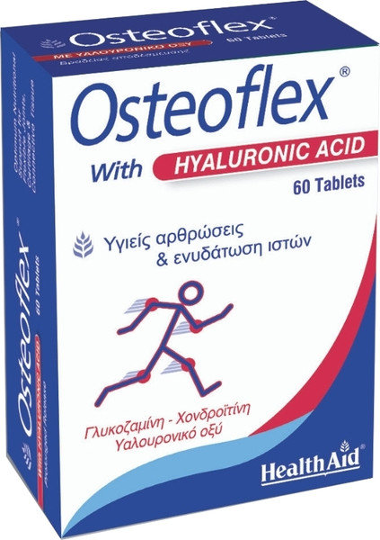 Health Aid Osteoflex with Hyaluronic Acid 60tabs