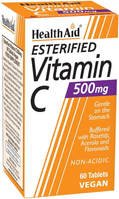 Health Aid Esterified Vitamin C 500mg 60tabs