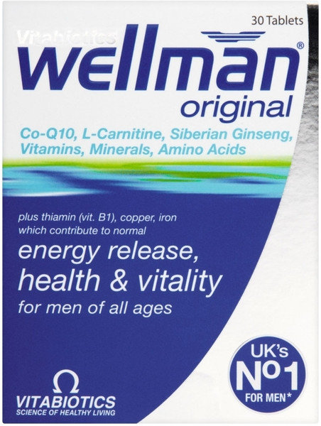 Vitabiotics Wellman Original 30tabs