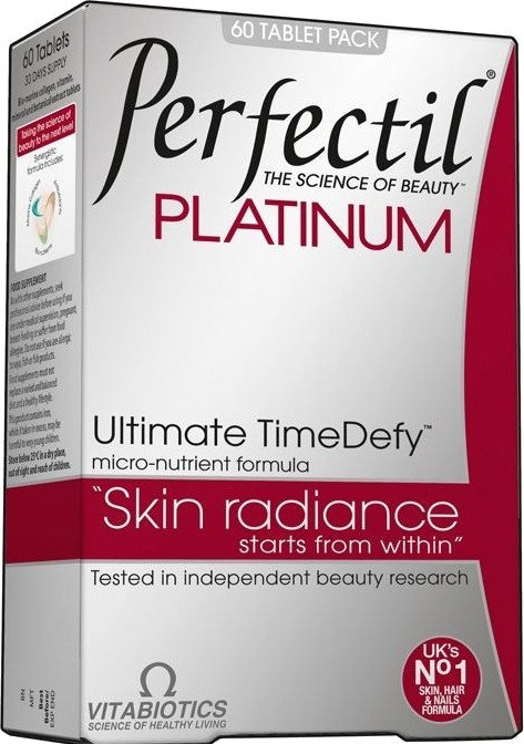 Vitabiotics Perfectil Platinum Skin Radiance 60tabs
