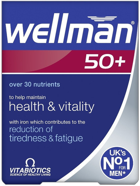 Vitabiotics Wellman 50+ 30tabs