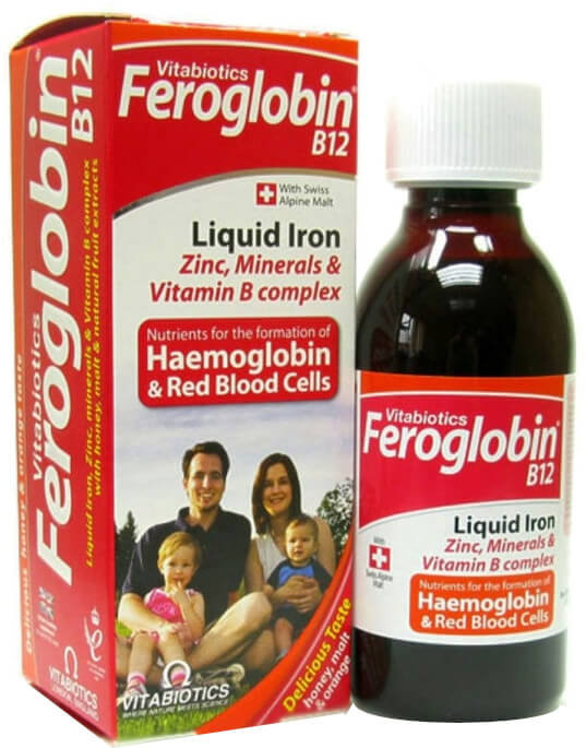 Vitabiotics Feroglobin B12 Liquid 200ml Vitabiotics Feroglobin B12 Liquid 200ml