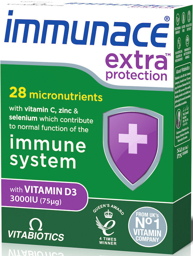 Vitabiotics Immunace Extra Protection 30tabs