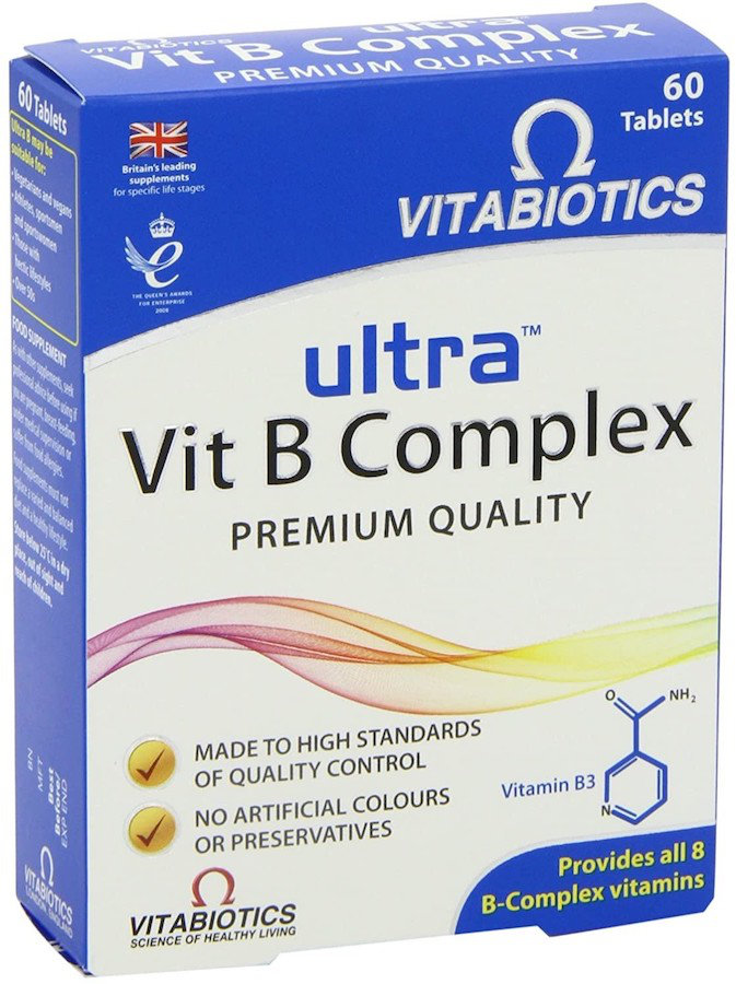 Vitabiotics Ultra Vitamin B Complex 60tabs