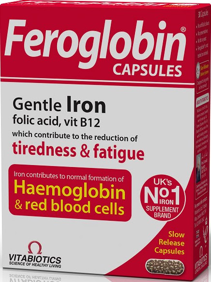 Vitabiotics Feroglobin 30caps 
