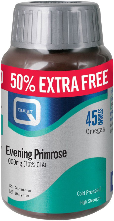 Quest Evening Primrose 1000mg 30+15caps