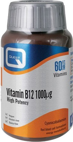 Quest Nutrition Vitamin B12 1000mg 60tabs