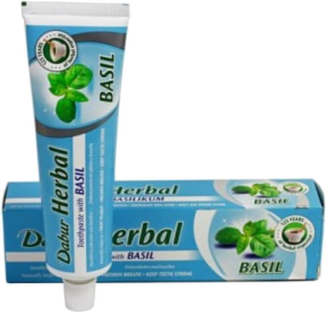 Dabur Herbal Toothpaste with Basil 100ml
