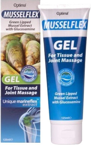 Optima Musselflex Gel for Tissue & Joint Massage 125ml