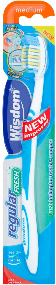 Wisdom Regular Fresh Medium Οδοντόβουρτσα 1τμχ