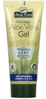 Optima Aloe Pura Organic Aloe Vera Gel Vitamins A C &E 200ml