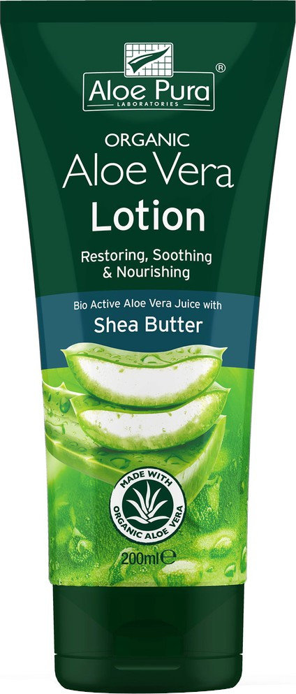 Optima  Aloe Pura Organic Aloe Vera 99.9% Lotion 200ml