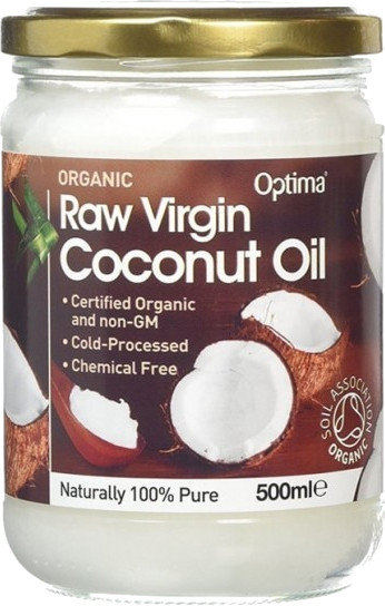 Optima Organic Raw Virgin Coconut Oil 500ml
