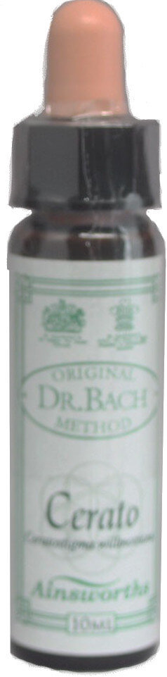 Ainsworths Dr Bach Cerato Bach Flower Remedy 10ml