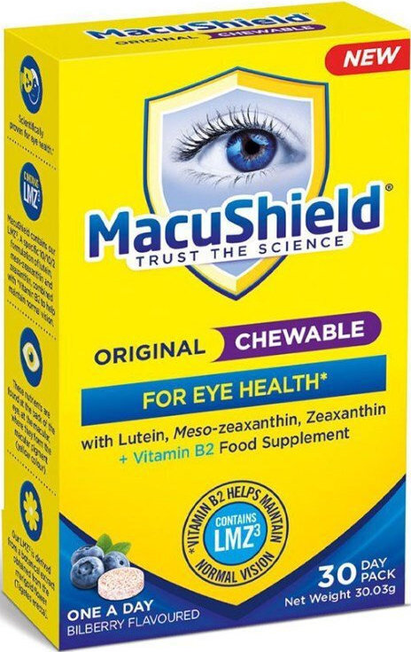 Macushield Original For Eye Health 30chew.tabs