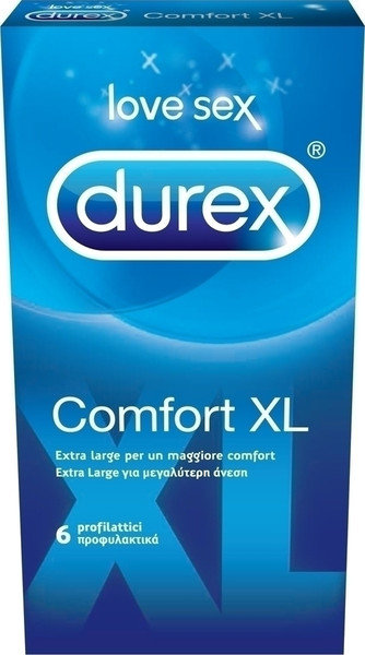 Durex Condoms Comfort XL 6τμχ