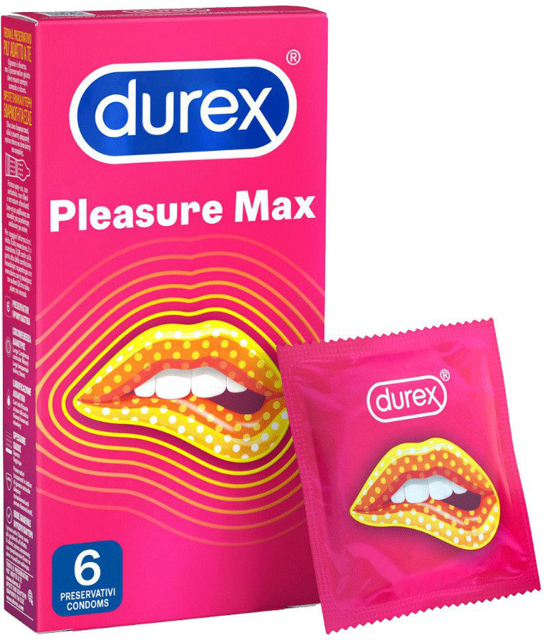 Durex Pleasure Max Condoms 6τμχ Durex Pleasure Max Condoms 6τμχ