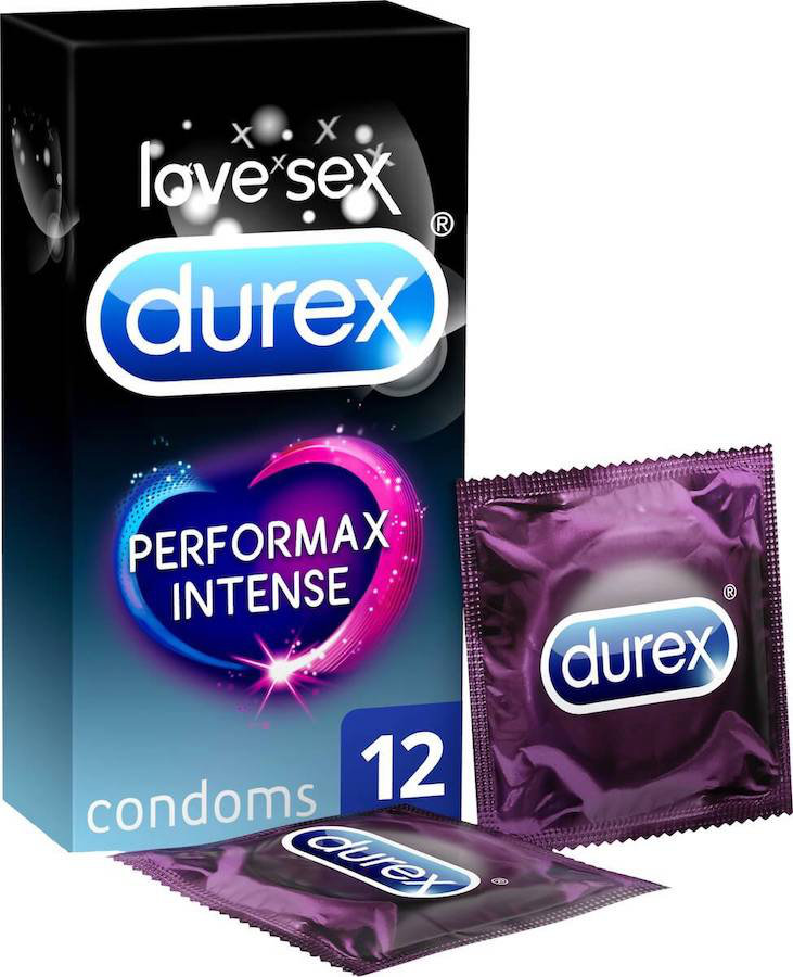 Durex Performax Intense Condoms 12τμχ Durex Performax Intense Condoms 12τμχ