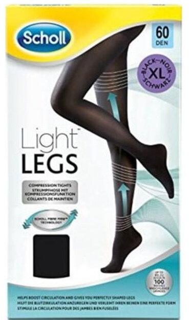 Dr. Scholl's Light Legs Compression Tights Black 60 Den XL 1τμχ