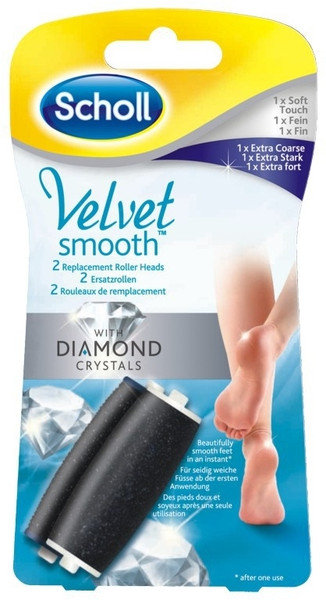 Dr. Scholl's Velvet Smooth Rollers Extra Coarse Roll-On 2τμχ
