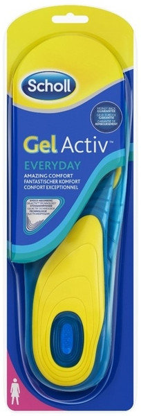 Scholl GelActiv Everyday Women Anatomical Insoles 1ζεύγος
