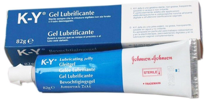 Johnson & Johnson K-Y Lubricating Jelly Sterile 82gr
