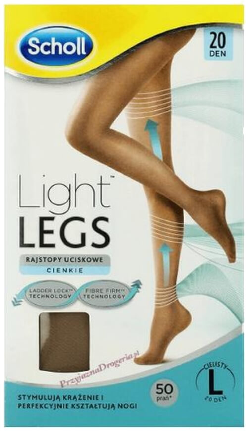 Dr. Scholl's Light Legs Compression Tights Beige 20 Den Large 1τμχ