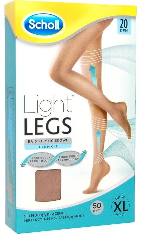 Dr. Scholl's Light Legs Compression Tights Beige 20 Den XL 1τμχ