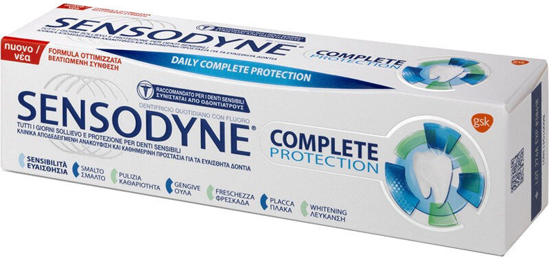 Sensodyne Complete Protection Toothpaste 75ml | oFarmakotriftis