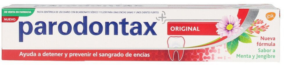 Paradontax Herbal Original Mint & Ginger Toothpaste 75ml Paradontax Herbal Original Mint & Ginger Toothpaste 75ml